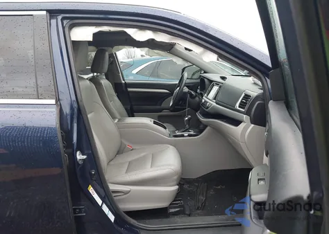 2016 Toyota Highlander Xle V6 из США, поврежденный, VIN 5TDJKRFH0GS311189